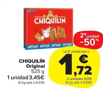 Carrefour Market Chiquilín original oferta
