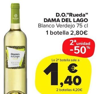 Carrefour Market D.o. ''rueda'' dama del lago oferta