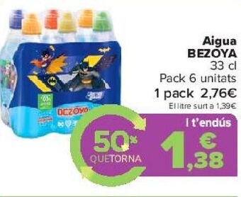 Carrefour Agua bezoya oferta