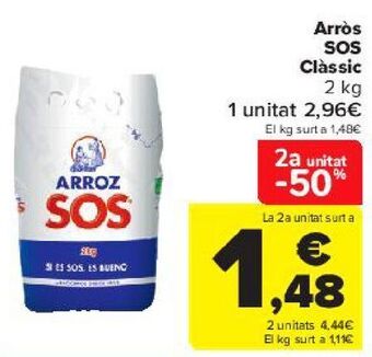 Carrefour Arroz sos clásico oferta