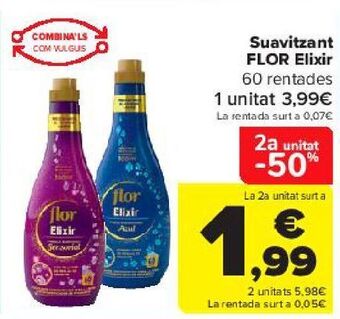 Carrefour Suavizante flor elixir oferta