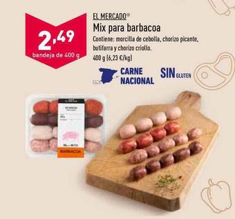 ALDI El Mercado Mix Para Barbacoa 400g oferta