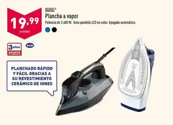 ALDI Quigg Plancha A Vapos oferta