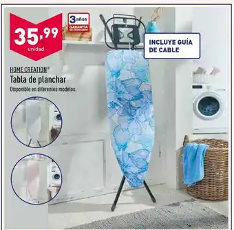 ALDI Home Creation Tabla De Planchar oferta