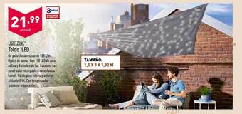 ALDI Lightzone Toldo Led oferta