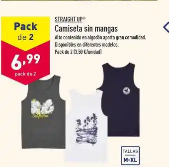 ALDI Straight Up Camiseta Sin Mangas oferta