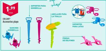 ALDI Fun Camp Accesorios Playa oferta