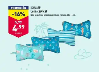 ALDI Royal Life Cojín Cervical oferta
