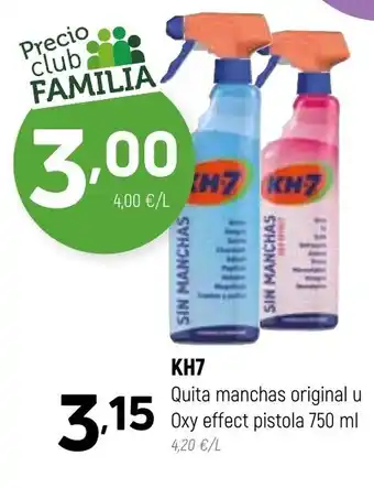 Coviran KH7 Quita manchas original u Oxy effect pistola 750 ml oferta