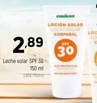 Coviran Coviran Leche solar SPF 30 150 ml oferta