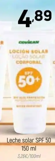 Coviran Coviran Leche solar SPF 50 150 ml oferta