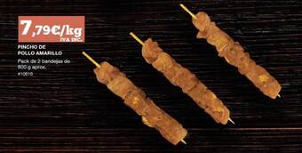 Costco Pincho De Pollo Amarillo oferta