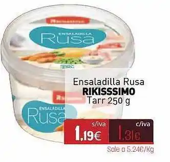 Cuevas Cash Ensaladilla Rusa Rikisssimo Tarr oferta