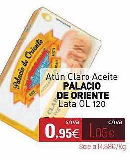 Cuevas Cash Atún Claro Aceite Palacio De Oriente oferta