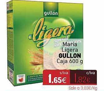 Cuevas Cash María Ligera Gullon Caja oferta
