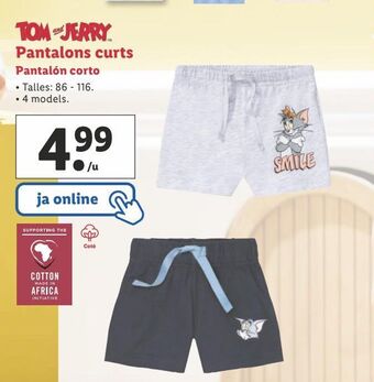 Lidl Pantalones cortos oferta