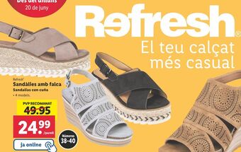 Lidl Sandalias de cuña oferta