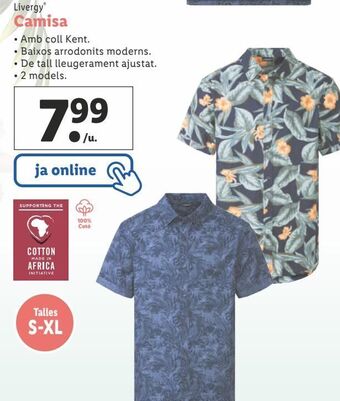 Lidl Camisa livergy oferta