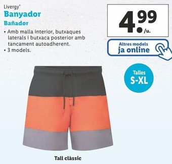Lidl Bañadores livergy oferta