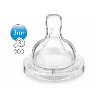 NutriTienda Tetina classic anticólicos 3m+ flujo 3 2 uds oferta