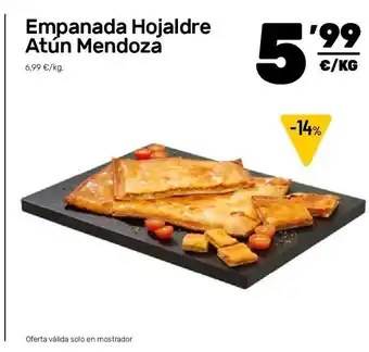 AhorraMas Empanada de atún oferta