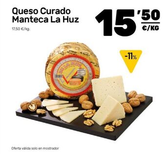 AhorraMas Queso curado oferta
