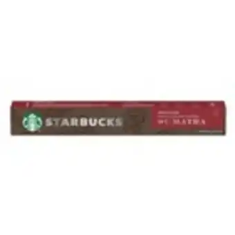 Plusfresc Cafè nespresso sumatra starbucks, 10 càpsules 55 grams oferta