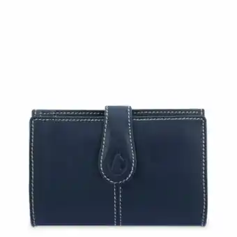 El Potro Cartera mediana mujer en piel vacuno color azul-origen-el potro oferta