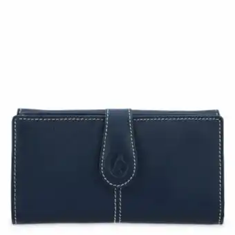 El Potro Cartera grande mujer en piel vacuno color azul-origen-el potro oferta