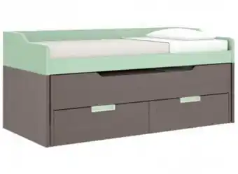 Mobiprix Cama compacta con desplazable y cajones oferta