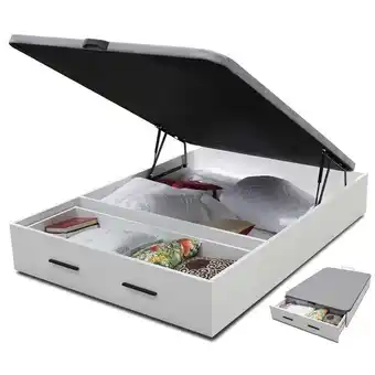 Ahorro Total Canapé abatible pocket con cajón 135x190 en ahorro total oferta