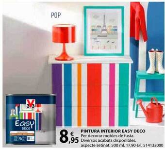Fes Més Pintura Interior Easy Deco oferta