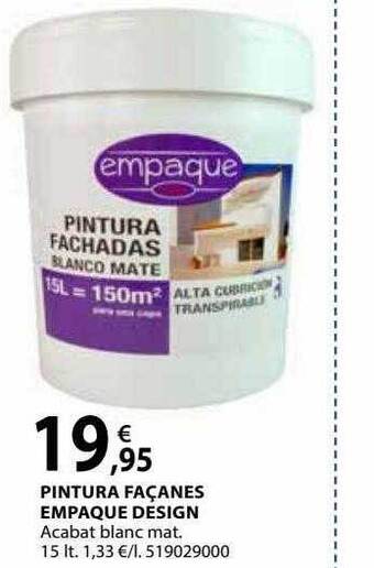 Fes Més Pintura Façanes Empaque Design oferta