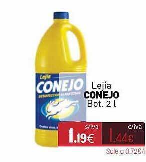 Cuevas Cash Lejía Conejo oferta