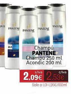 Cuevas Cash Champú Pantene Champú + Acondic oferta
