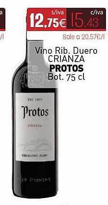 Cuevas Cash Vino Rib. Duero Crianza Protos oferta