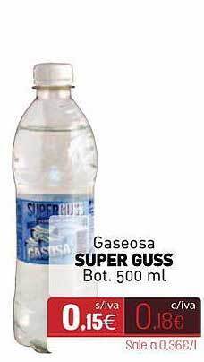 Gaseosa Super Guss