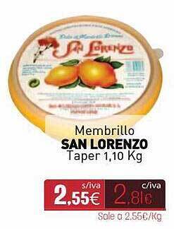 Cuevas Cash Membrillo San Lorenzo oferta