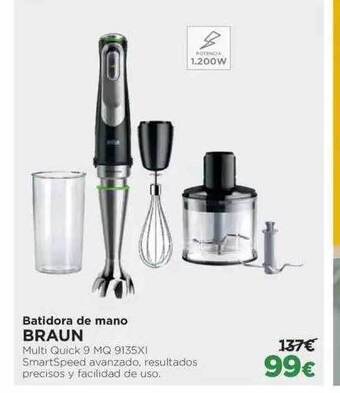 El Corte Inglés Batidora De Mano Braun oferta