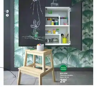 IKEA Bekväm Taburete Escalón Haya 50 Cm oferta