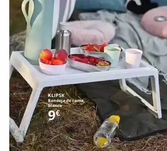 IKEA Klipsk Bandeja De Cama Blanco oferta