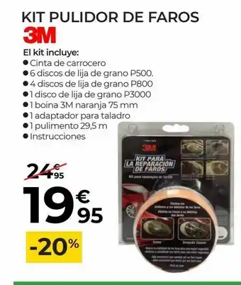 Feu Vert Cuidado del coche 3m oferta