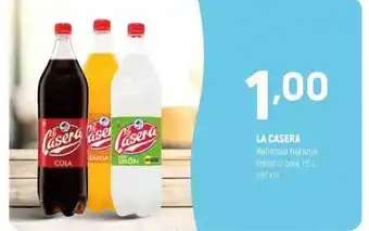 Coviran La Casera Refresco Naranja Limón O Cola oferta
