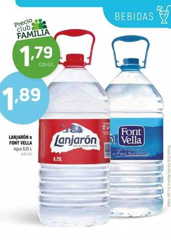 Coviran Lanjarón O Font Vella oferta