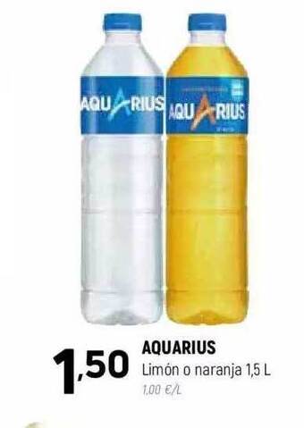 Coviran Aquarius Limón O Naranja oferta