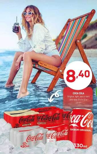 Coviran Coca Cola Original Light Zero O Zero Zero Lata oferta
