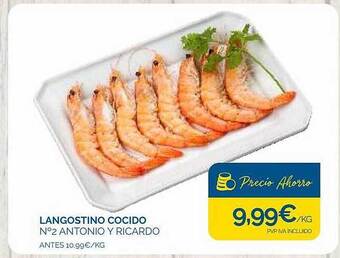 Supermercados La Despensa Langostino Cocido oferta