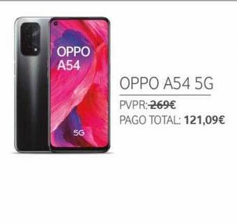 Vodafone Oppo A54 5g oferta