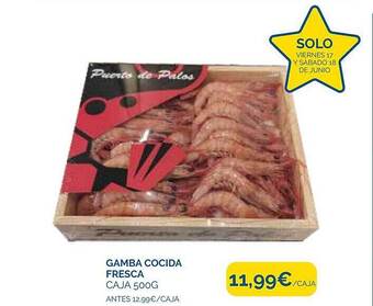 Cash Ecofamilia Gamba Cocida Fresca oferta