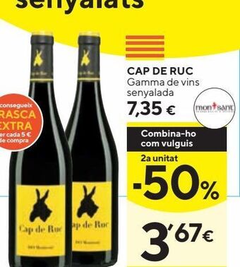 Caprabo Vino cap de ruc oferta